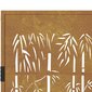 vidaXL Puutarhaportti 105x205 cm corten teräs bambukuvio hinta ja tiedot | Aidat ja tarvikkeet | hobbyhall.fi