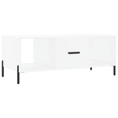 vidaXL Sohvapöytä valkoinen 102x50x40 cm tekninen puu hinta ja tiedot | Sohvapöydät | hobbyhall.fi
