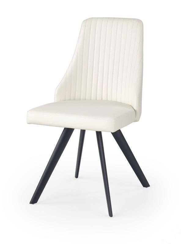 4 tuolin setti Halmar K206, valkoinen hinta ja tiedot | Ruokapöydän tuolit | hobbyhall.fi