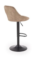 2 tuolin setti H101, ruskea/musta hinta ja tiedot | Ruokapöydän tuolit | hobbyhall.fi