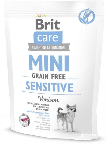 Brit Care, Kuivaruoka Mini Sensitive, 400 g