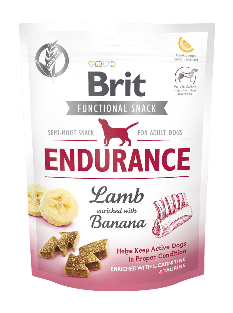 Brit Care Functional Endurance puruherkku koirille 150g hinta ja tiedot | Koiran herkut | hobbyhall.fi