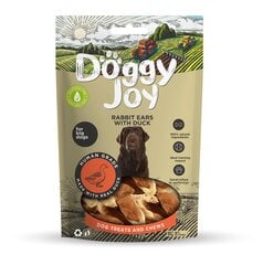 Doggy Joy kanin korvat ankkalla - herkku koirille 90g hinta ja tiedot | Koiran herkut | hobbyhall.fi