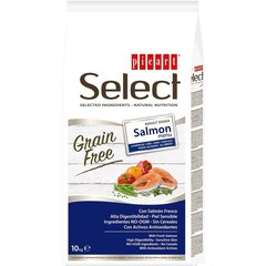 Select Adult Grain Free Salmon Menu täysravinto aikuisille koirille 10kg hinta ja tiedot | Koiran kuivaruoka | hobbyhall.fi