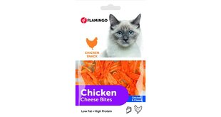 Flamingo Chicken Cheese Bites -herkut kissoille 85g hinta ja tiedot | Kissan herkut | hobbyhall.fi