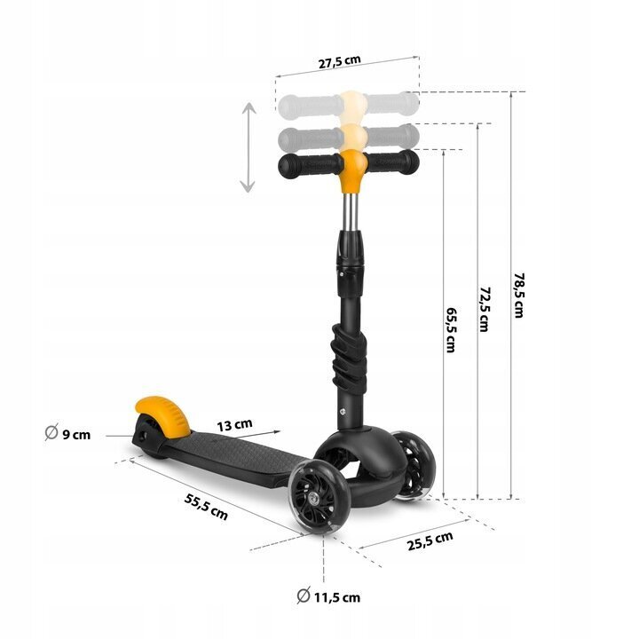 Ricokids Cubi potkulauta lapsille hinta ja tiedot | Potkulaudat | hobbyhall.fi