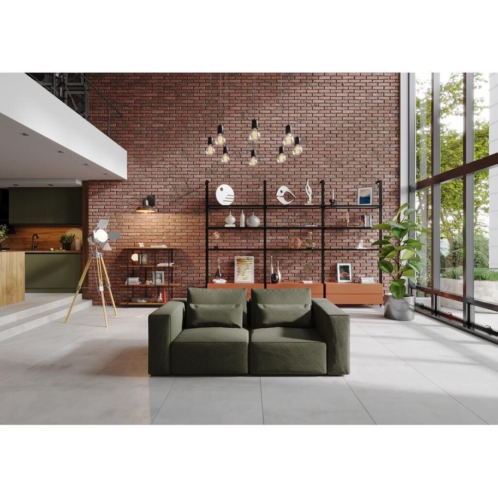 2-istuttava sohva Riposo Ottimo, 210x105x85cm, vihreä hinta ja tiedot | Sohvat ja vuodesohvat | hobbyhall.fi