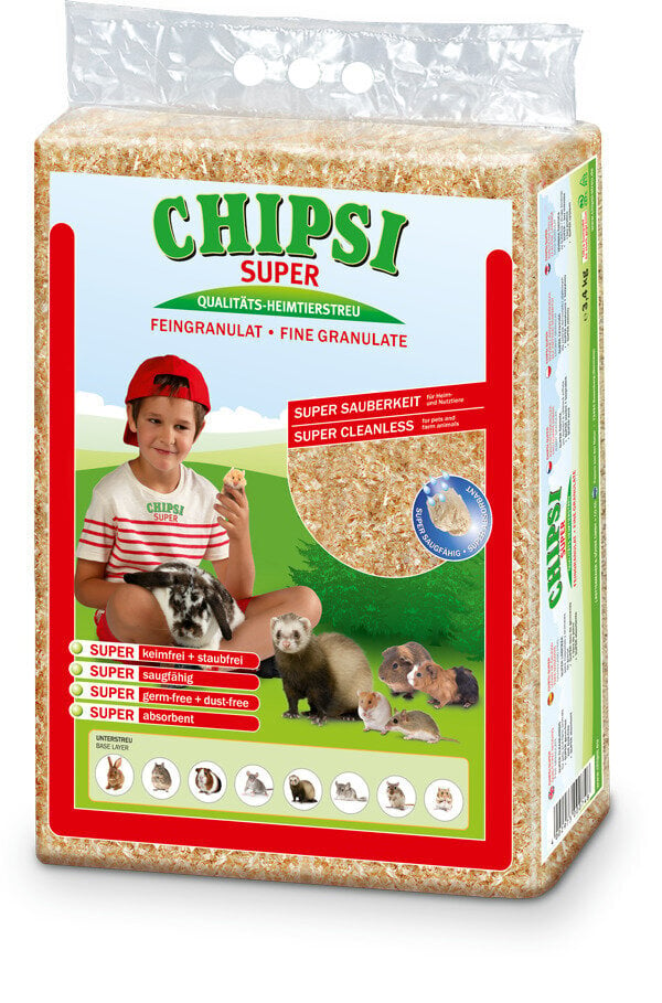 Chipsi Super sahanpuru 3,4kg hinta ja tiedot | Pieneläinten heinät ja kuivikkeet | hobbyhall.fi