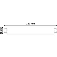 LED-virtalähde Avide 30W 12V IP67 hinta ja tiedot | Virtalähteet | hobbyhall.fi