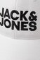 Hattu Jack & Jones 12254296WHITE-OS hinta ja tiedot | Miesten hatut, huivit ja käsineet | hobbyhall.fi