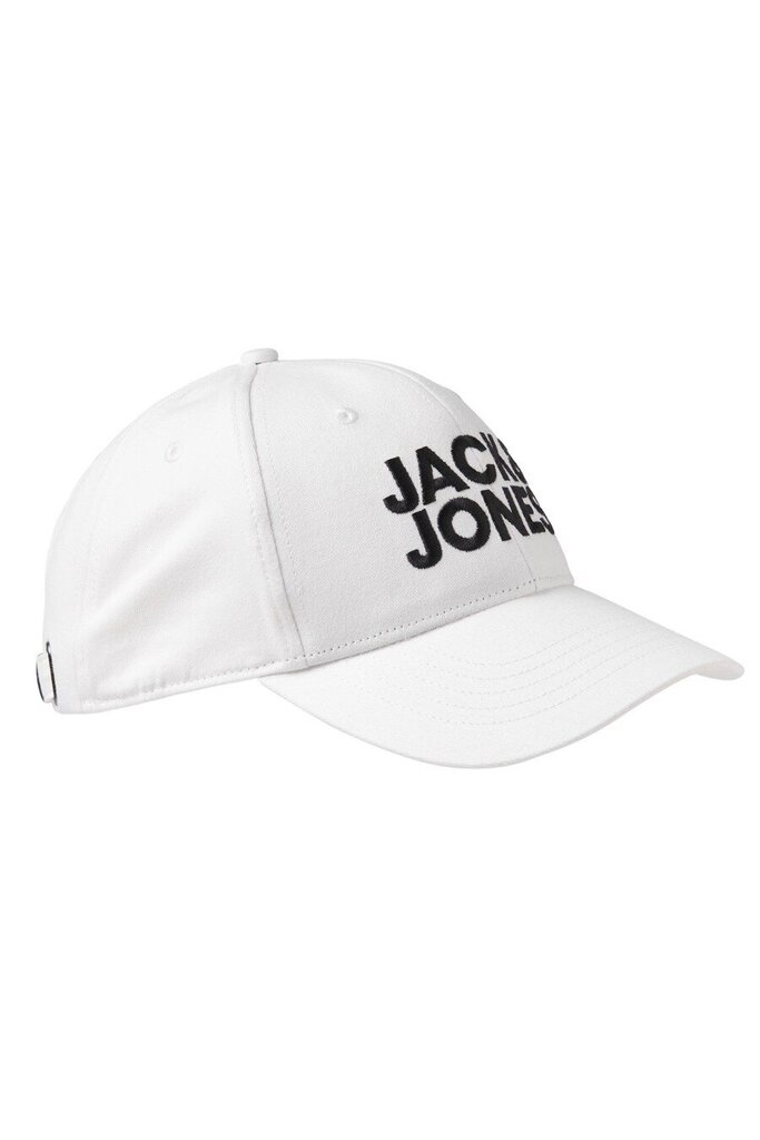 Hattu Jack & Jones 12254296WHITE-OS hinta ja tiedot | Miesten hatut, huivit ja käsineet | hobbyhall.fi