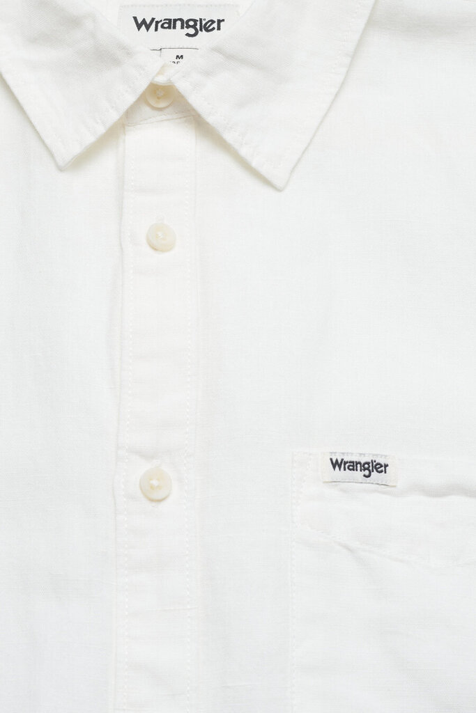 Pellava paita Wrangler 112352187-M hinta ja tiedot | Miesten kauluspaidat | hobbyhall.fi