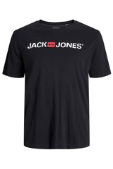 T-paita Jack & Jones 12184987BLACK-XXL hinta ja tiedot | Miesten T-paidat | hobbyhall.fi