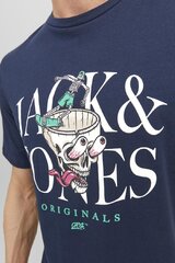 T-paita Jack & Jones 12241950NAVYBLAZER-L hinta ja tiedot | Miesten T-paidat | hobbyhall.fi