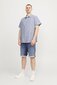 Pellava paita Jack & Jones 12253721FADEDDENIM-XXL hinta ja tiedot | Miesten kauluspaidat | hobbyhall.fi