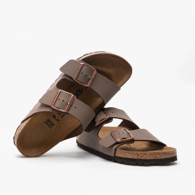 Birkenstock sandaalit Arizona Birko-Flor Nubuck / Mocca hinta ja tiedot | Miesten sandaalit ja tossut | hobbyhall.fi