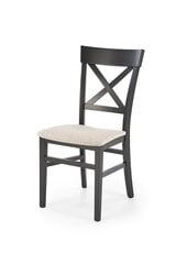 2 tuolin setti Tutti, musta/hiekanvärinen hinta ja tiedot | Ruokapöydän tuolit | hobbyhall.fi