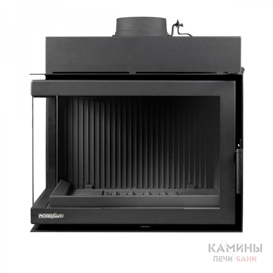 Valurautatakka Trent Nordflam 14kW/683x694x510mm 180mm hinta ja tiedot | Takat | hobbyhall.fi