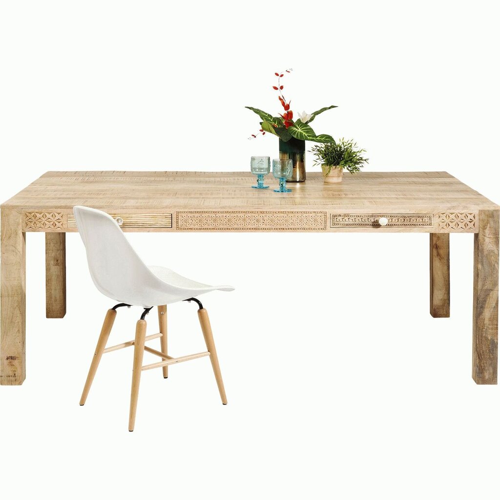 Pöytä, Puro, Plain 200x100cm hinta ja tiedot | Ruokapöydät | hobbyhall.fi