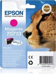 Epson alkuperäinen muste c13t07134022, violetti hinta ja tiedot | Mustekasetit | hobbyhall.fi