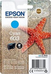 Epson alkuperäinen muste c13t03u24020, syaani hinta ja tiedot | Mustekasetit | hobbyhall.fi