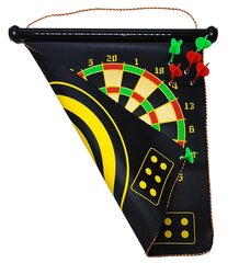 Magneettinen Dart-taulu, kaksinkertainen, kaksi taulua, 6 heittoa hinta ja tiedot | Darts | hobbyhall.fi