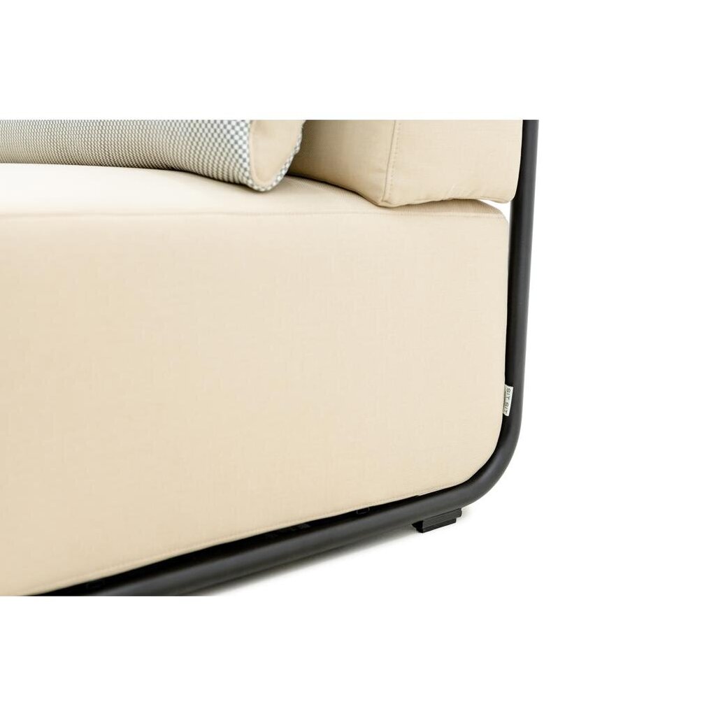 2-istuttava sohva, Staw, beige hinta ja tiedot | Puutarhakalusteet | hobbyhall.fi