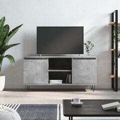 vidaXL TV-taso betoninharmaa 104x35x50 cm tekninen puu hinta ja tiedot | TV-tasot | hobbyhall.fi