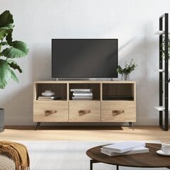 vidaXL TV-taso Sonoma-tammi 102x36x50 cm tekninen puu hinta ja tiedot | TV-tasot | hobbyhall.fi