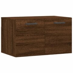 vidaXL Seinäkaappi ruskea tammi 60x36,5x35 cm tekninen puu hinta ja tiedot | Kylpyhuonekaapit | hobbyhall.fi