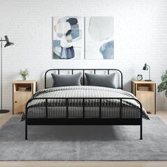 vidaXL Yöpöydät 2 kpl Sonoma-tammi 40x42x60 cm tekninen puu hinta ja tiedot | Yöpöydät | hobbyhall.fi