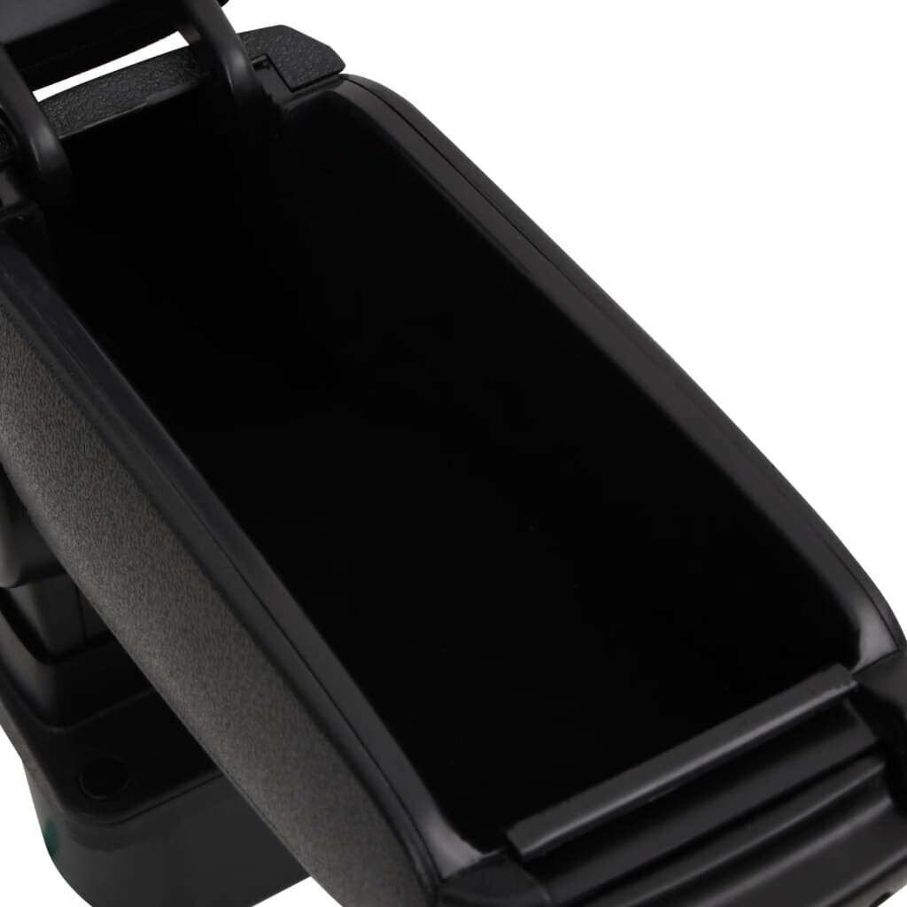vidaXL Auton käsinoja musta 12x31x(29,5-47) cm ABS hinta ja tiedot | Käsinojat autoon | hobbyhall.fi