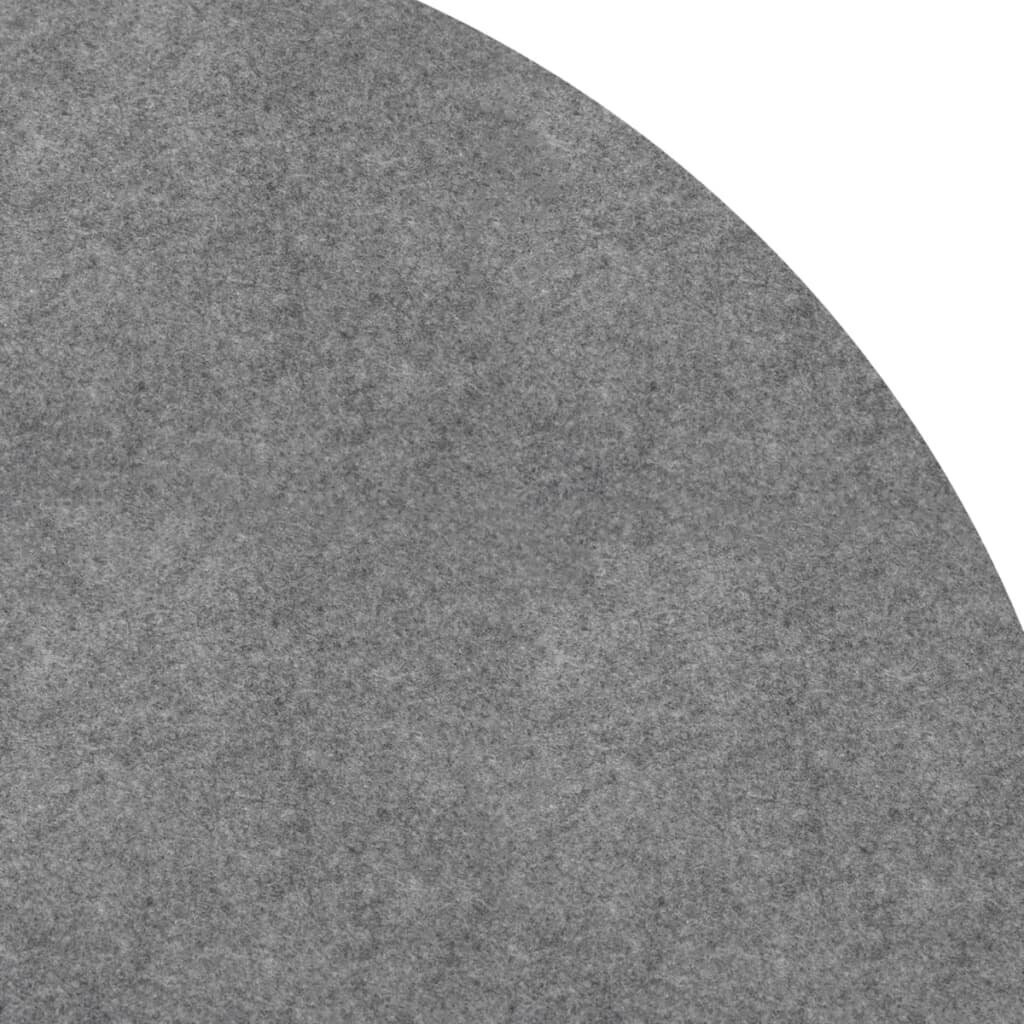 vidaXL Uima-altaan aluskangas harmaa Ø396 cm polyesteri geotekstiili hinta ja tiedot | Uima-allastarvikkeet | hobbyhall.fi