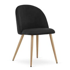 4 tuolin setti Bel, musta hinta ja tiedot | Ruokapöydän tuolit | hobbyhall.fi