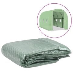 vidaXL Kasvihuoneen vaihtokate (6,86 m²) 200x343x200 cm vihreä hinta ja tiedot | Kasvihuoneet | hobbyhall.fi