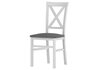 2 ruokapöydän tuolia Alice 101, valkoinen/harmaa hinta ja tiedot | Ruokapöydän tuolit | hobbyhall.fi