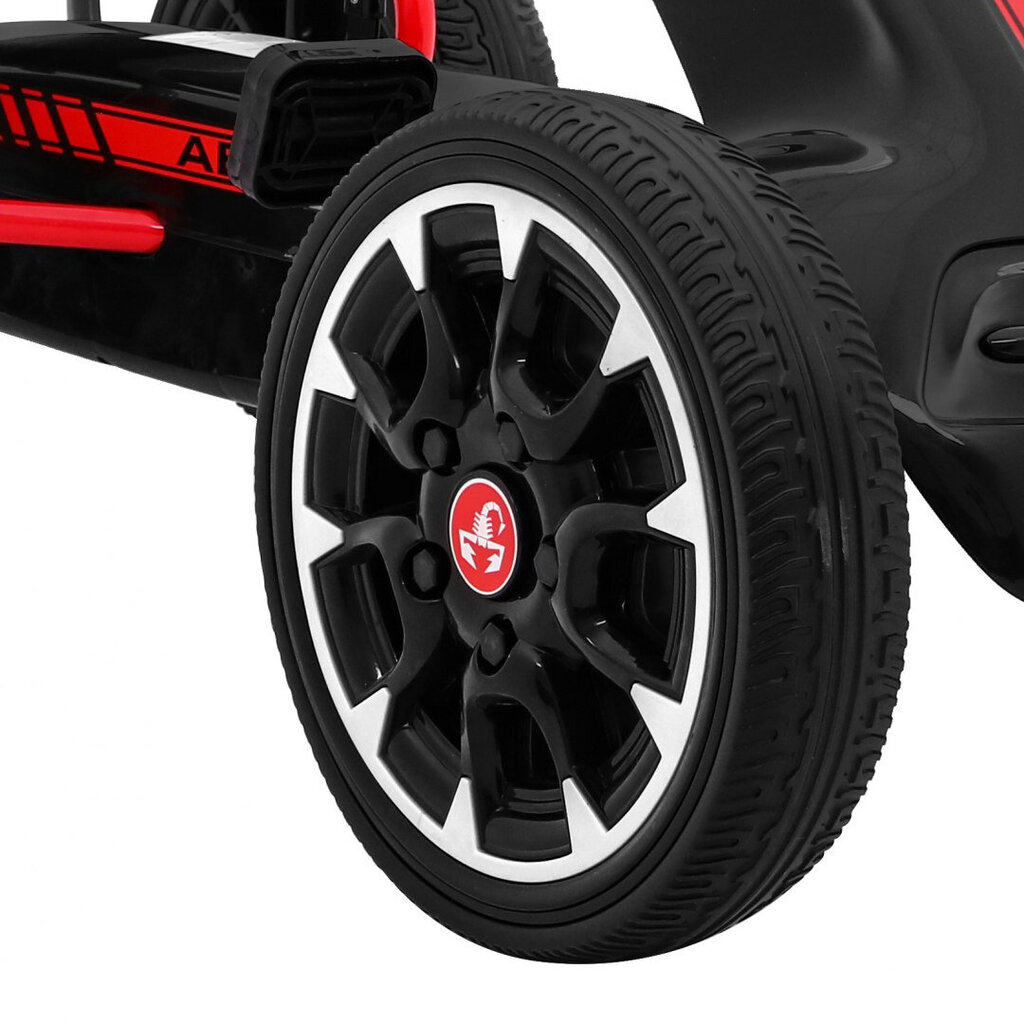 Gokart ABARTH minikartti, musta hinta ja tiedot | Poikien lelut | hobbyhall.fi