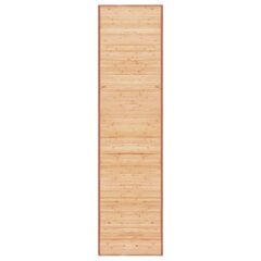 vidaXL Matto bambu 80x300 cm ruskea hinta ja tiedot | Isot matot | hobbyhall.fi