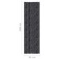 vidaXL Hyönteisverho antrasiitti 56x200 cm Chenille hinta ja tiedot | Hyttysverkot | hobbyhall.fi