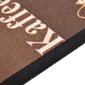 vidaXL Keittiön pestävä lattiamatto Coffee ruskea 60x300 cm hinta ja tiedot | Isot matot | hobbyhall.fi