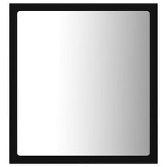 vidaXL LED-kylpyhuonepeili musta 40x8,5x37 cm akryyli hinta ja tiedot | Kylpyhuonepeilit | hobbyhall.fi