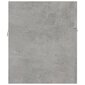 vidaXL Allaskaappi betoninharmaa 90x38,5x46 cm lastulevy hinta ja tiedot | Kylpyhuonekaapit | hobbyhall.fi