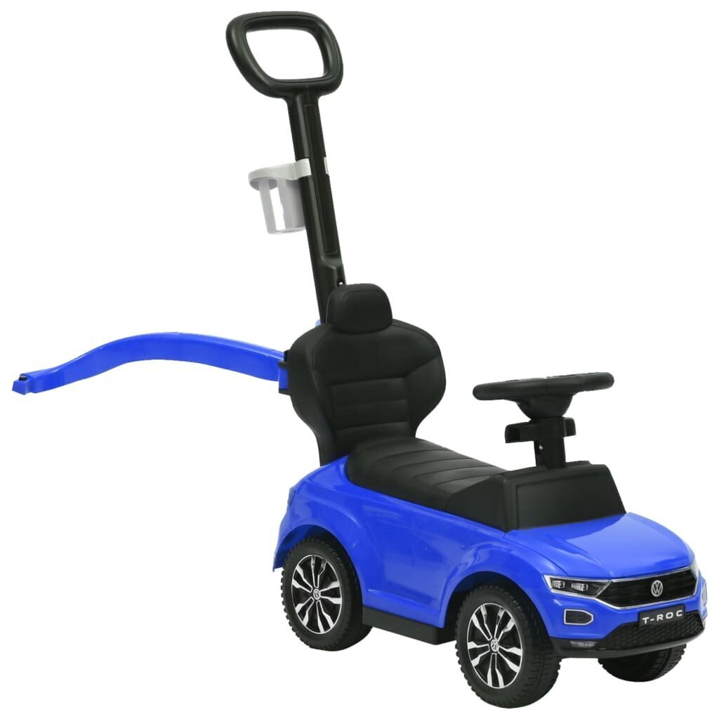 vidaXL Potkuauto Volkswagen T-Roc sininen hinta ja tiedot | Vauvan lelut | hobbyhall.fi