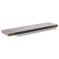 vidaXL Kelluvat seinähyllyt 4 kpl betoninharmaa 90x23,5x3,8 cm MDF hinta ja tiedot | Hyllyt | hobbyhall.fi