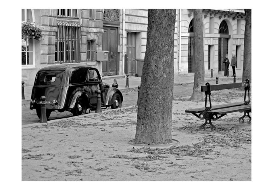 Valokuvatapetti - Peaceful French street 400x309 cm hinta ja tiedot | Valokuvatapetit | hobbyhall.fi