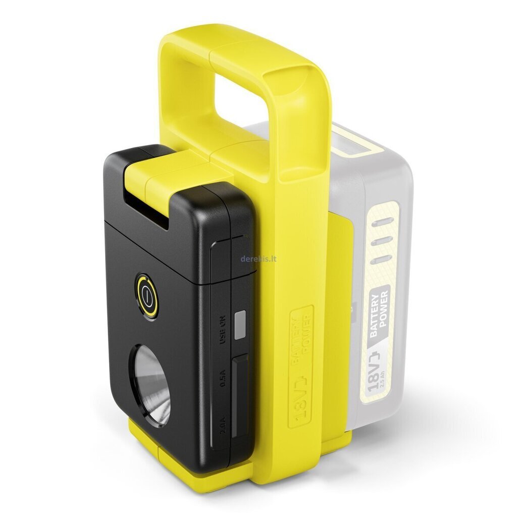 Akumuliatorinis šviestuvas su USB Karcher MFL 2-18 hinta ja tiedot | Puutarhatyökalut | hobbyhall.fi