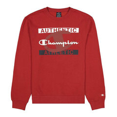 Huputon collegepaita Champion Authentic Athletic Punainen hinta ja tiedot | Miesten urheiluvaatteet | hobbyhall.fi