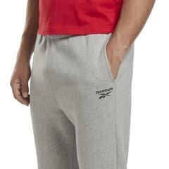 Ri left leg jogger reebok miehet grey hs7118 hinta ja tiedot | Miesten urheiluvaatteet | hobbyhall.fi