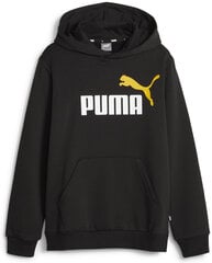 Puma Huppari Ess+ 2 Col Big Logo Fz Black 586987 41 586987 41/176 hinta ja tiedot | Poikien puserot, liivit ja jakut | hobbyhall.fi