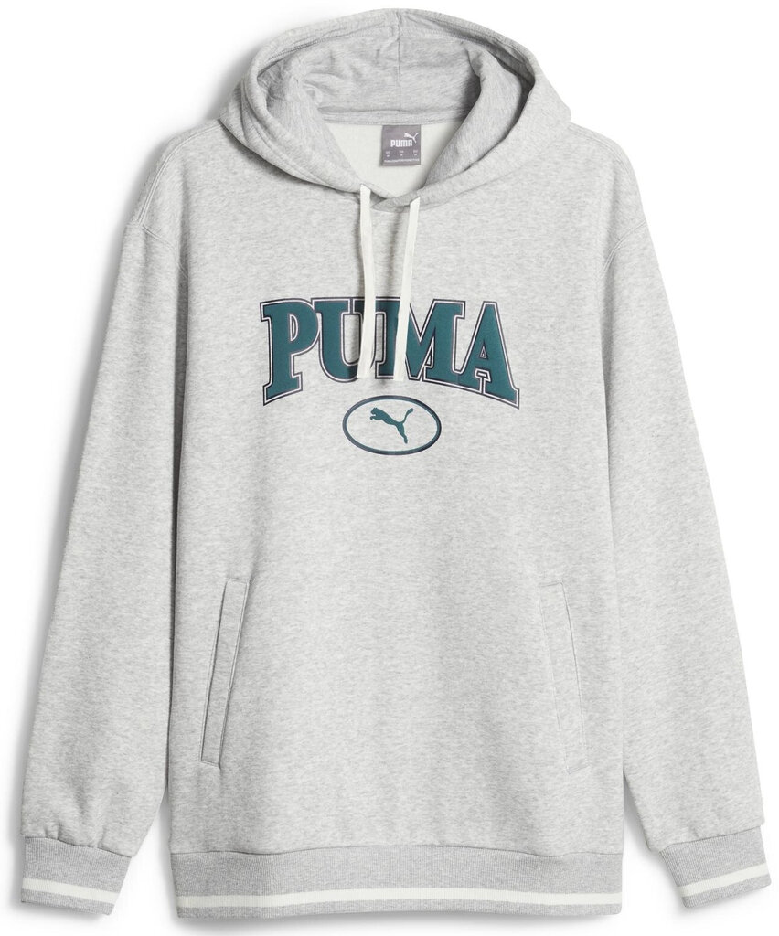 Puma Huppari Squad Hoodie Fl Grey 676017 04 676017 04/XL hinta ja tiedot | Miesten puserot ja hupparit | hobbyhall.fi
